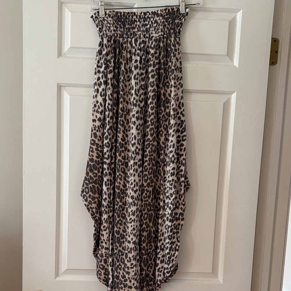 Leopard Print Women's Skirt